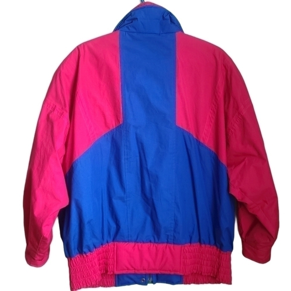 M - London Fog | Vintage Colour Block Windbreaker - Picture 5 of 9